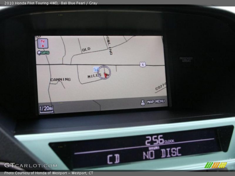 Bali Blue Pearl / Gray 2010 Honda Pilot Touring 4WD