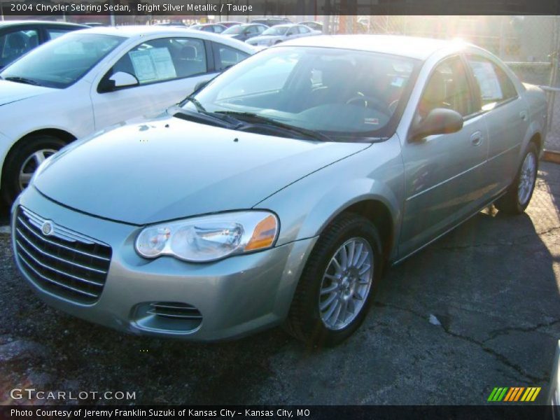 Bright Silver Metallic / Taupe 2004 Chrysler Sebring Sedan