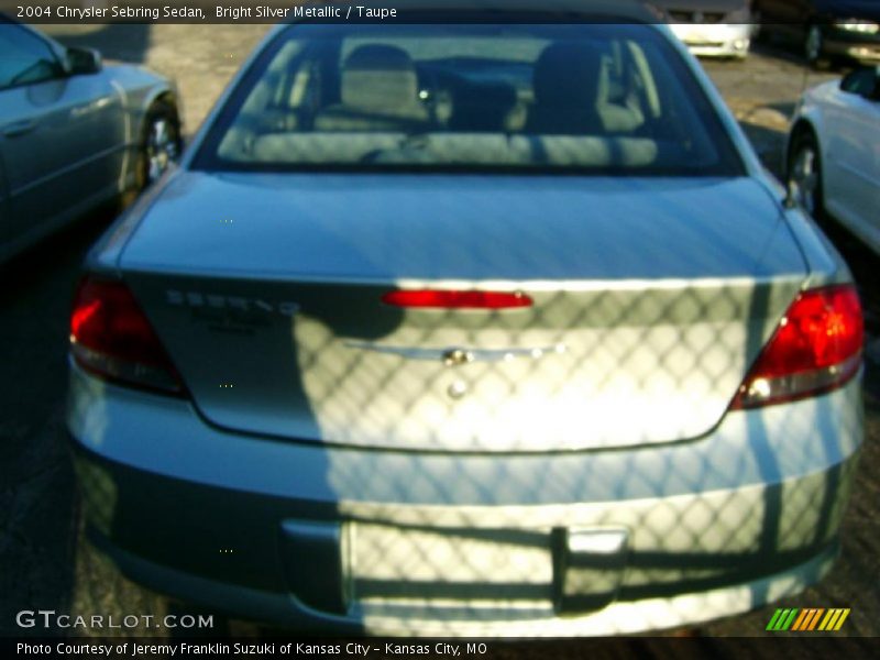 Bright Silver Metallic / Taupe 2004 Chrysler Sebring Sedan