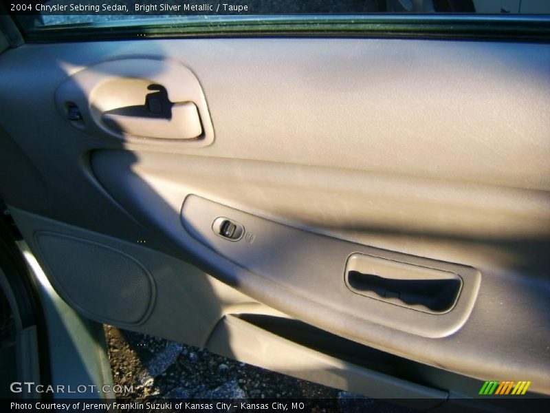 Bright Silver Metallic / Taupe 2004 Chrysler Sebring Sedan
