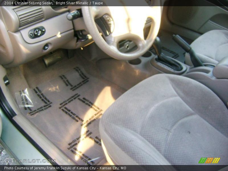 Bright Silver Metallic / Taupe 2004 Chrysler Sebring Sedan