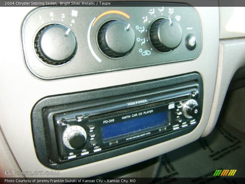 Bright Silver Metallic / Taupe 2004 Chrysler Sebring Sedan