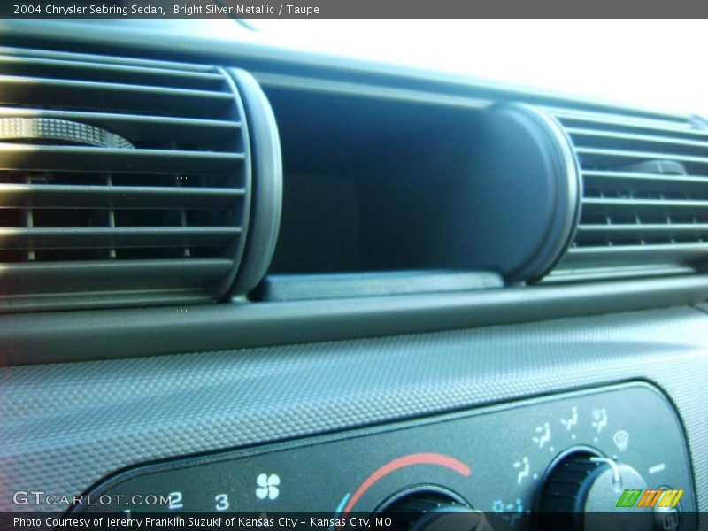 Bright Silver Metallic / Taupe 2004 Chrysler Sebring Sedan