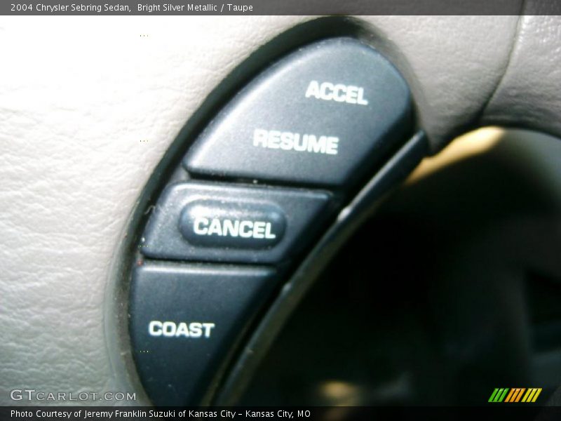 Bright Silver Metallic / Taupe 2004 Chrysler Sebring Sedan