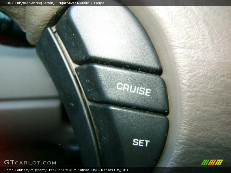 Bright Silver Metallic / Taupe 2004 Chrysler Sebring Sedan