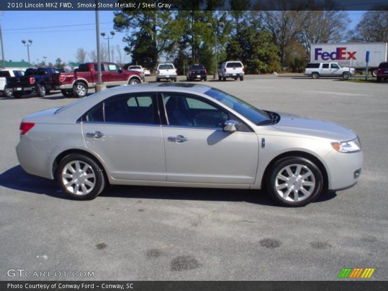 Smoke Stone Metallic / Steel Gray 2010 Lincoln MKZ FWD