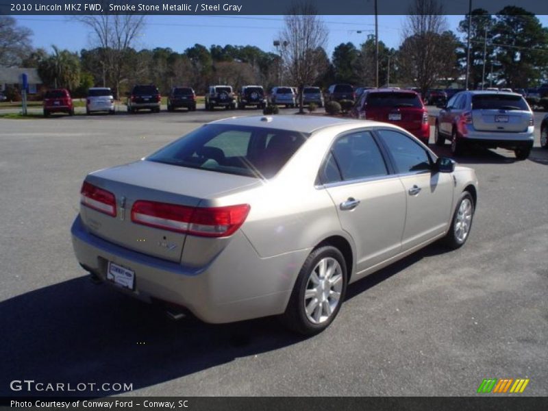 Smoke Stone Metallic / Steel Gray 2010 Lincoln MKZ FWD