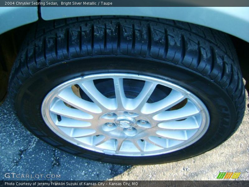Bright Silver Metallic / Taupe 2004 Chrysler Sebring Sedan