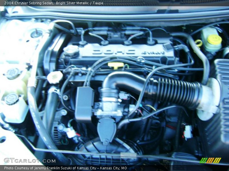 Bright Silver Metallic / Taupe 2004 Chrysler Sebring Sedan