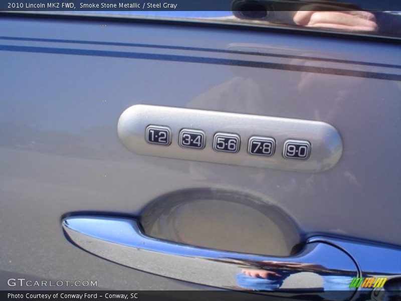 Smoke Stone Metallic / Steel Gray 2010 Lincoln MKZ FWD