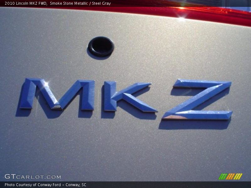 Smoke Stone Metallic / Steel Gray 2010 Lincoln MKZ FWD