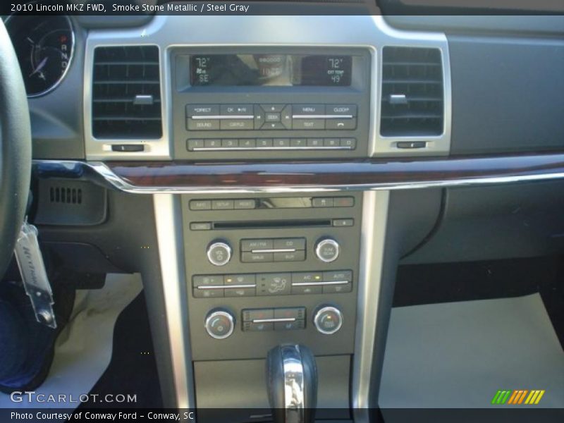 Smoke Stone Metallic / Steel Gray 2010 Lincoln MKZ FWD