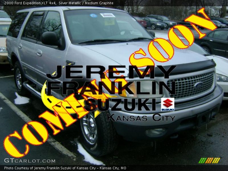 Silver Metallic / Medium Graphite 2000 Ford Expedition XLT 4x4
