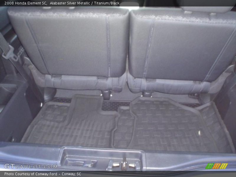 Alabaster Silver Metallic / Titanium/Black 2008 Honda Element SC
