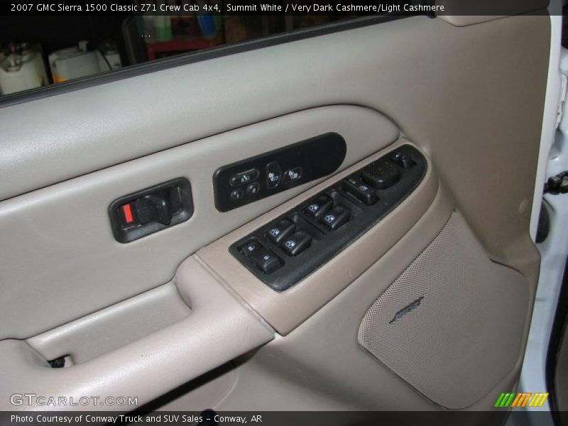 Summit White / Very Dark Cashmere/Light Cashmere 2007 GMC Sierra 1500 Classic Z71 Crew Cab 4x4