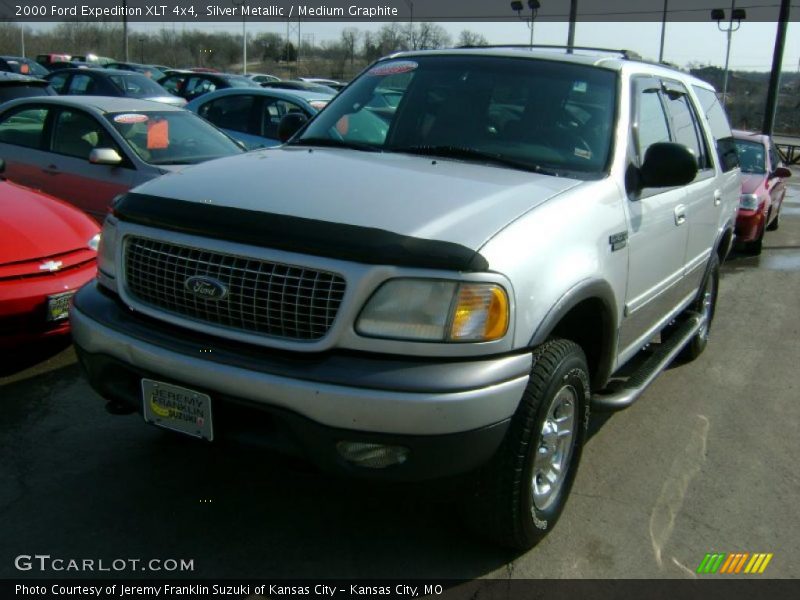 Silver Metallic / Medium Graphite 2000 Ford Expedition XLT 4x4