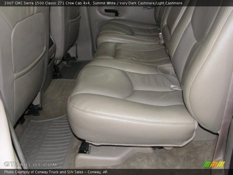 Summit White / Very Dark Cashmere/Light Cashmere 2007 GMC Sierra 1500 Classic Z71 Crew Cab 4x4