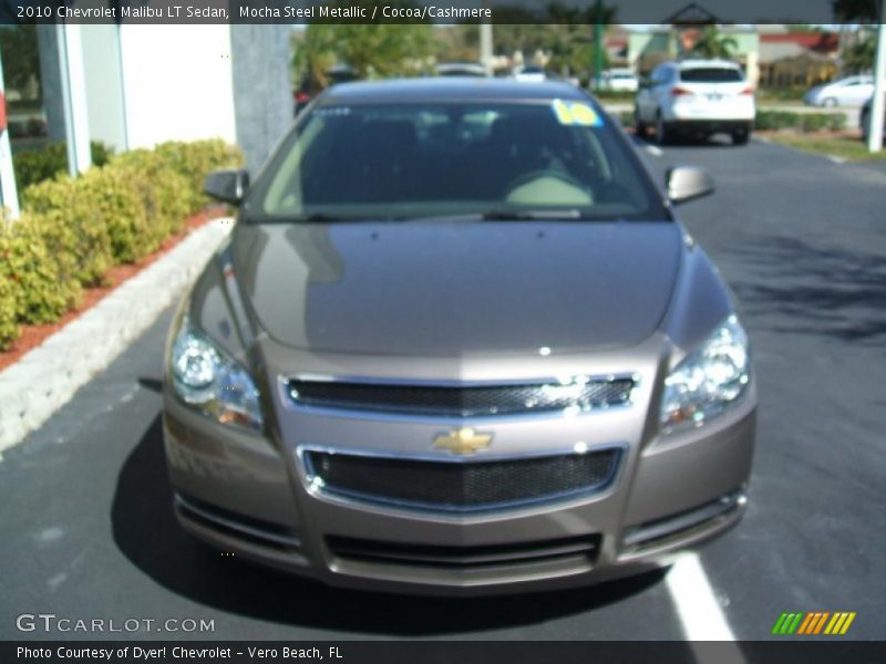 Mocha Steel Metallic / Cocoa/Cashmere 2010 Chevrolet Malibu LT Sedan