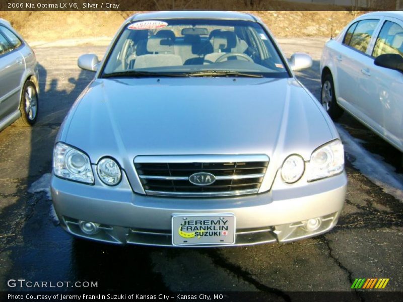 Silver / Gray 2006 Kia Optima LX V6