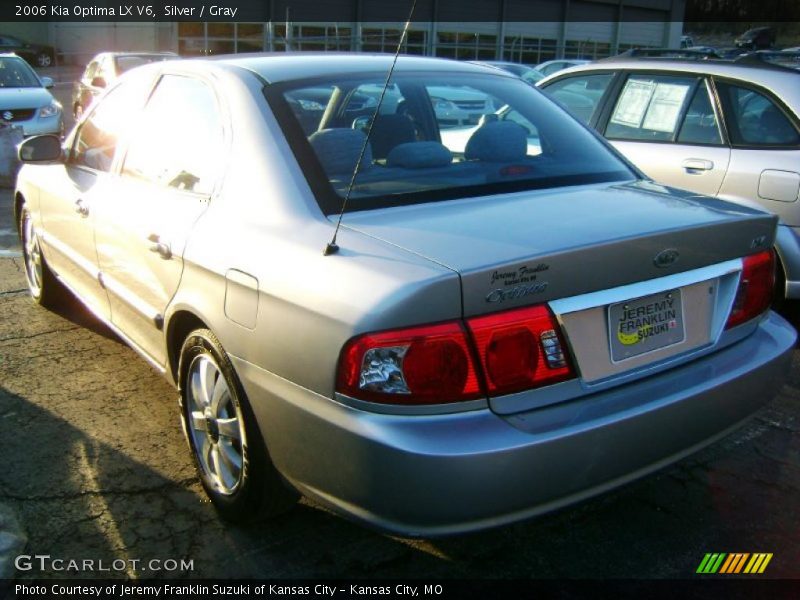 Silver / Gray 2006 Kia Optima LX V6