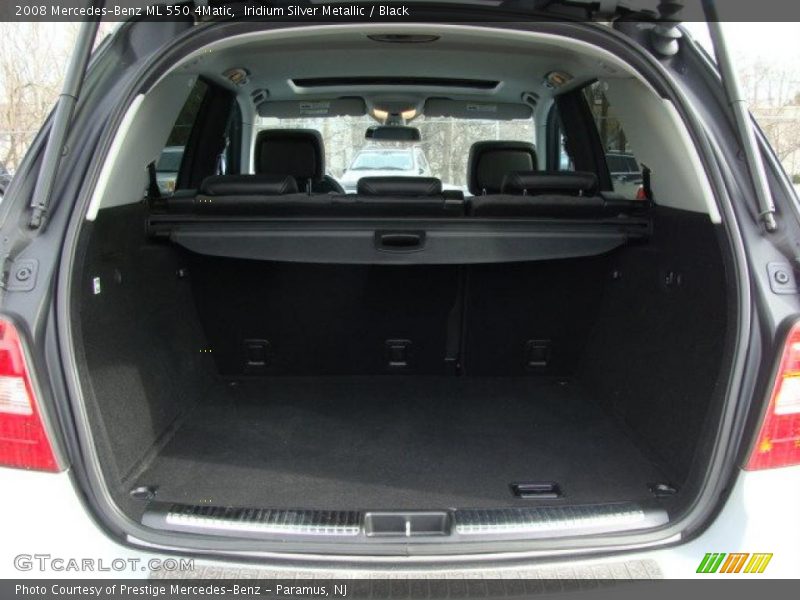 Iridium Silver Metallic / Black 2008 Mercedes-Benz ML 550 4Matic