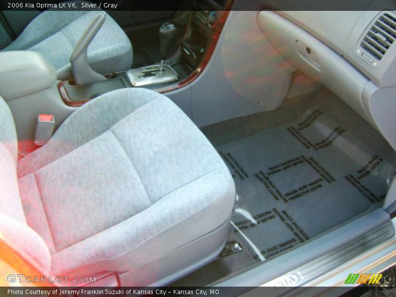 Silver / Gray 2006 Kia Optima LX V6