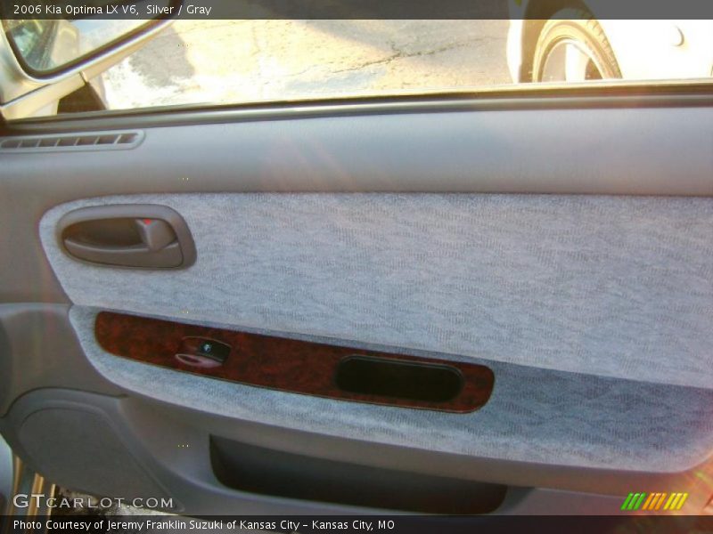 Silver / Gray 2006 Kia Optima LX V6