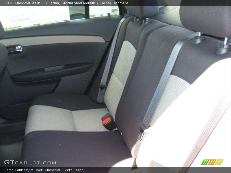 Mocha Steel Metallic / Cocoa/Cashmere 2010 Chevrolet Malibu LT Sedan