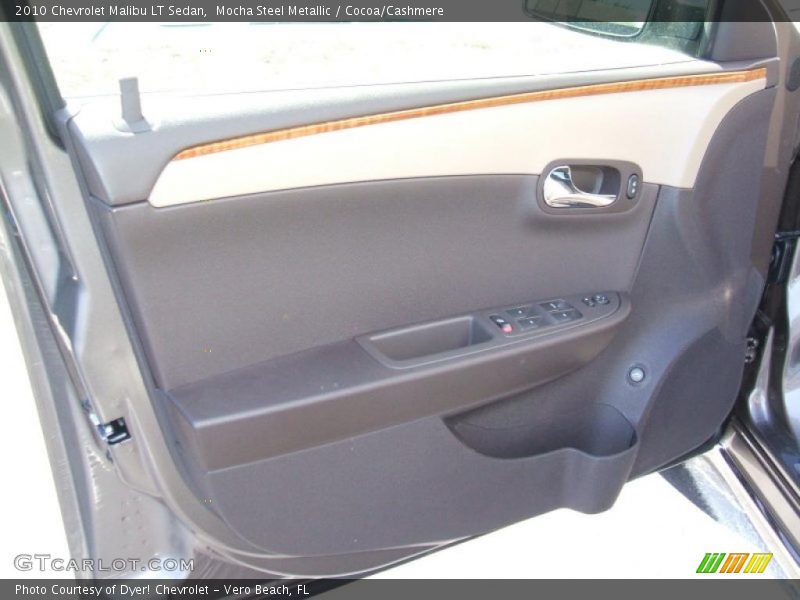 Mocha Steel Metallic / Cocoa/Cashmere 2010 Chevrolet Malibu LT Sedan