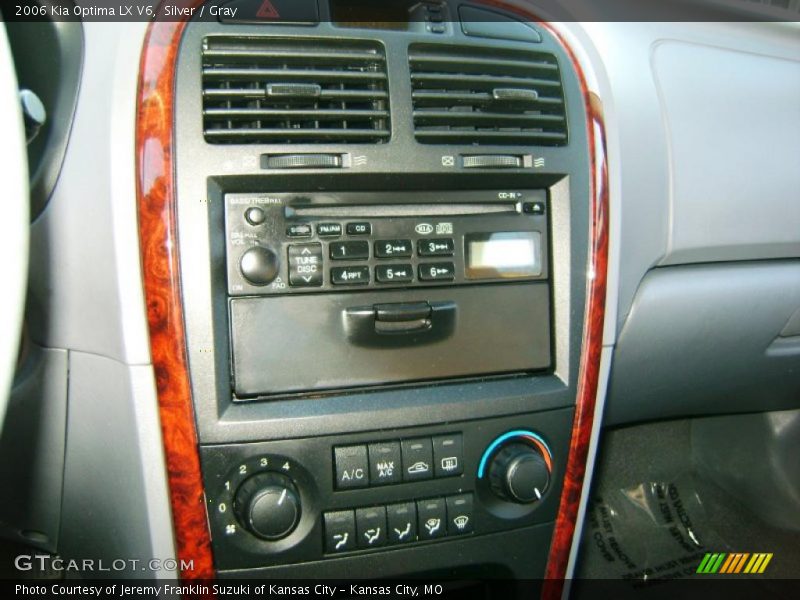 Silver / Gray 2006 Kia Optima LX V6