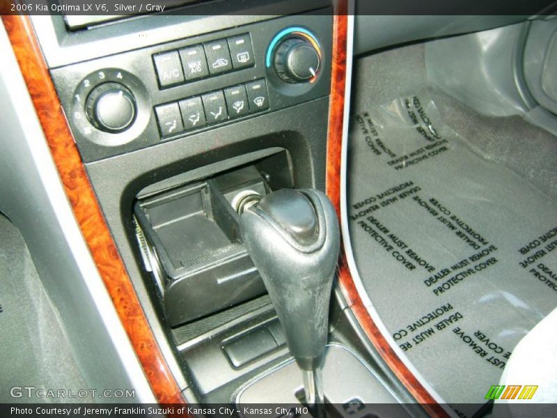Silver / Gray 2006 Kia Optima LX V6