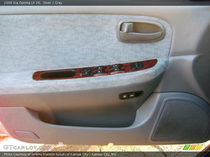 Silver / Gray 2006 Kia Optima LX V6