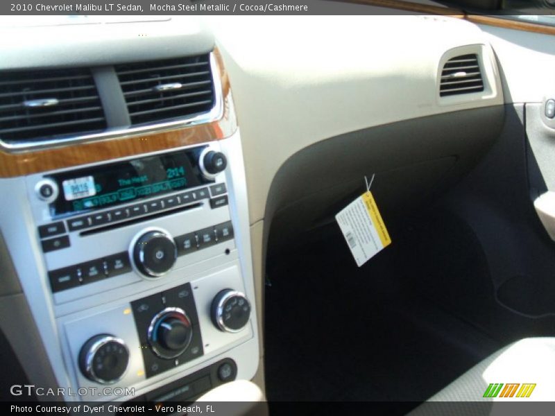 Mocha Steel Metallic / Cocoa/Cashmere 2010 Chevrolet Malibu LT Sedan