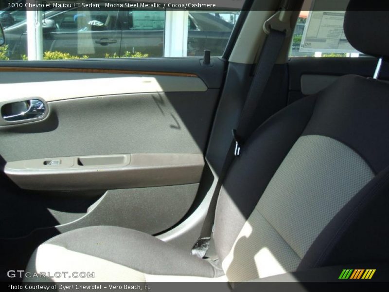 Mocha Steel Metallic / Cocoa/Cashmere 2010 Chevrolet Malibu LT Sedan