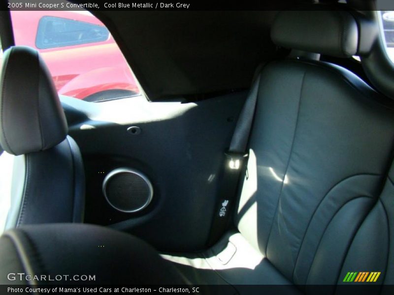Cool Blue Metallic / Dark Grey 2005 Mini Cooper S Convertible