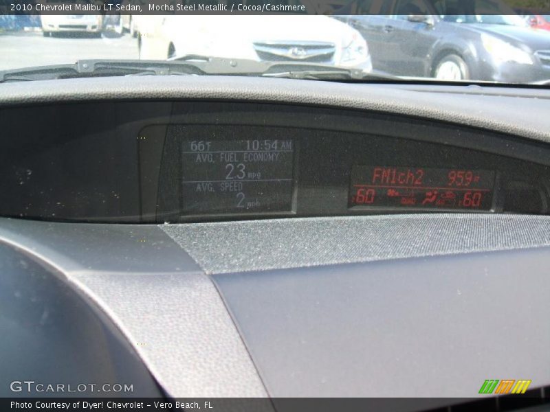 Mocha Steel Metallic / Cocoa/Cashmere 2010 Chevrolet Malibu LT Sedan