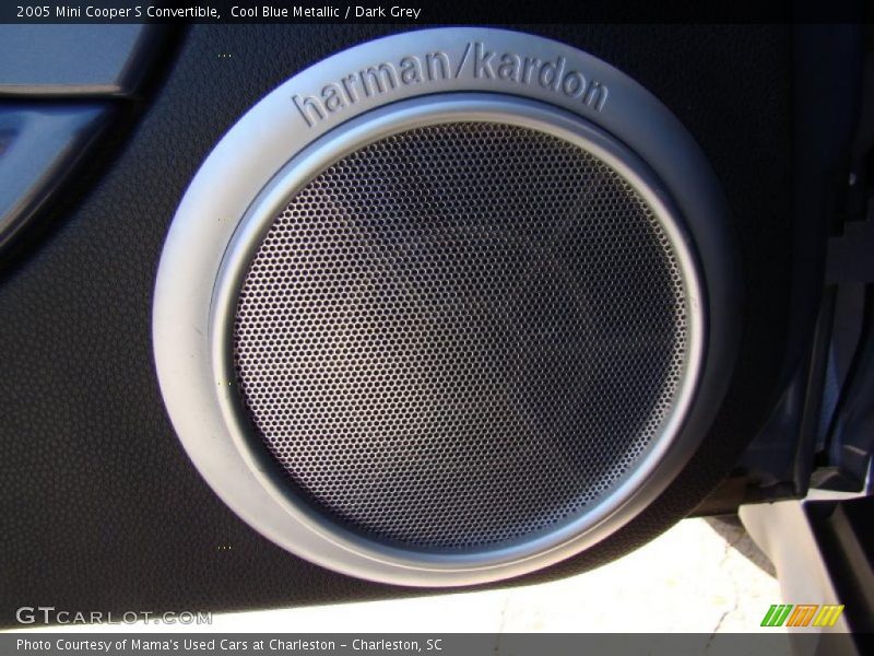 Cool Blue Metallic / Dark Grey 2005 Mini Cooper S Convertible