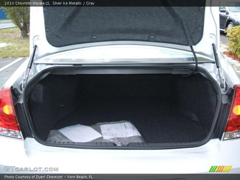 Silver Ice Metallic / Gray 2010 Chevrolet Impala LS