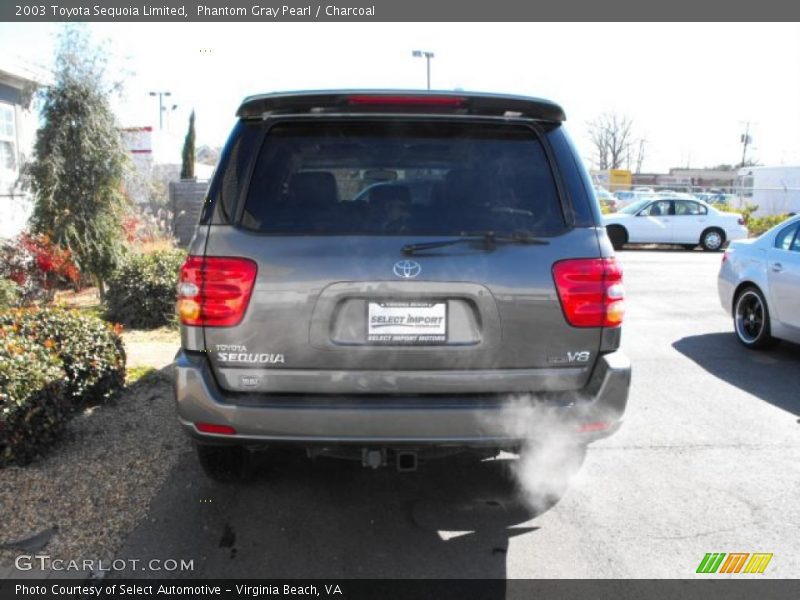 Phantom Gray Pearl / Charcoal 2003 Toyota Sequoia Limited