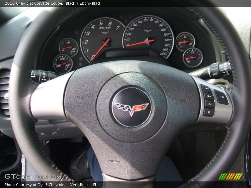Black / Ebony Black 2010 Chevrolet Corvette Coupe