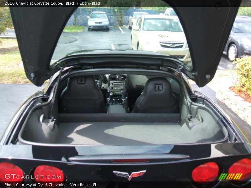 Black / Ebony Black 2010 Chevrolet Corvette Coupe