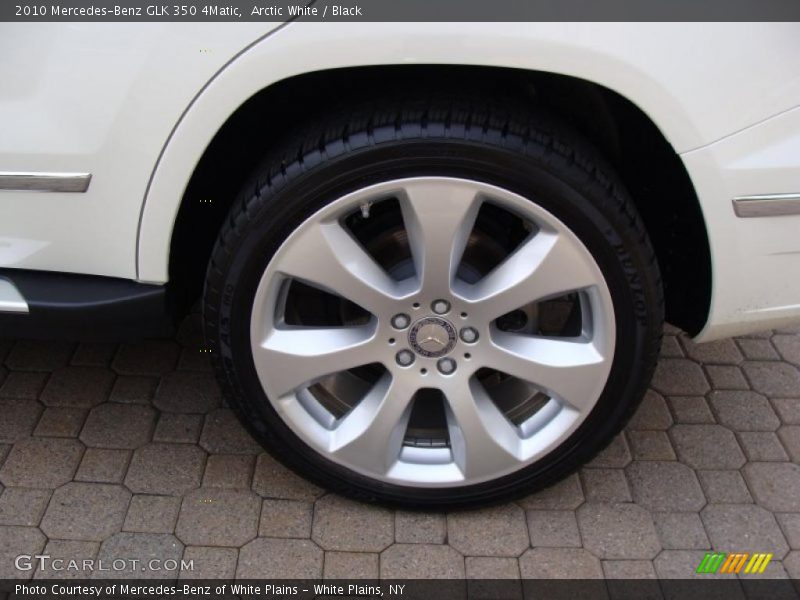 Arctic White / Black 2010 Mercedes-Benz GLK 350 4Matic