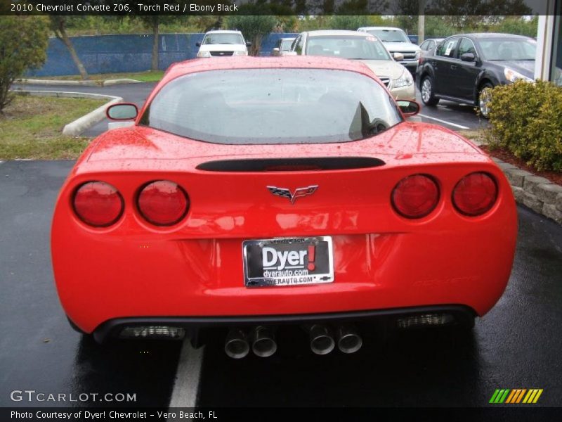 Torch Red / Ebony Black 2010 Chevrolet Corvette Z06