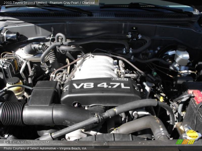 Phantom Gray Pearl / Charcoal 2003 Toyota Sequoia Limited