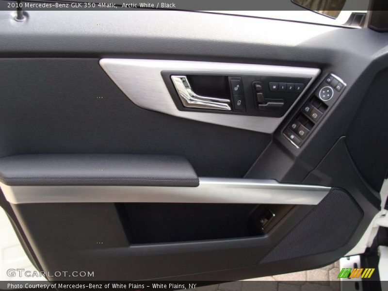 Arctic White / Black 2010 Mercedes-Benz GLK 350 4Matic