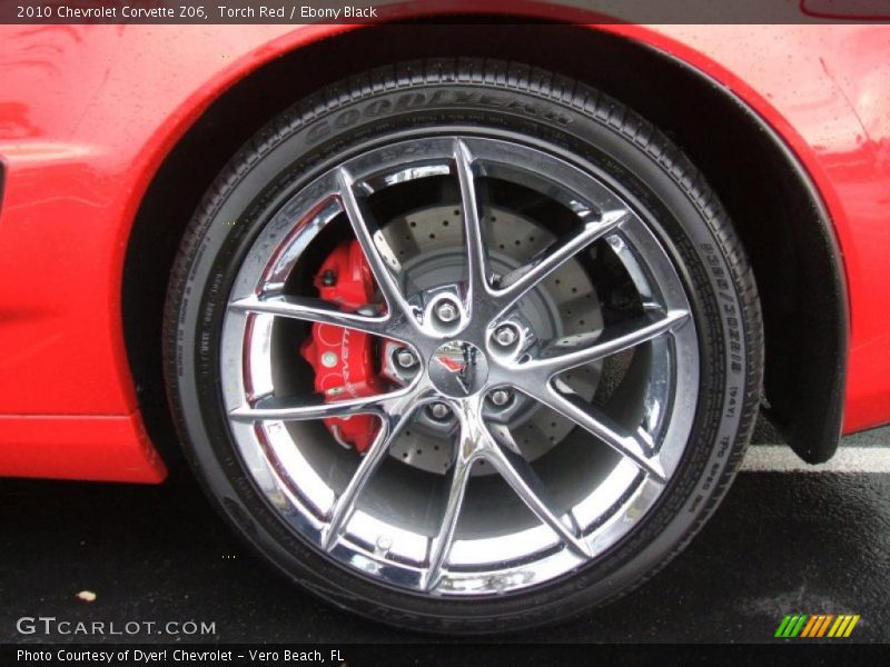 Torch Red / Ebony Black 2010 Chevrolet Corvette Z06