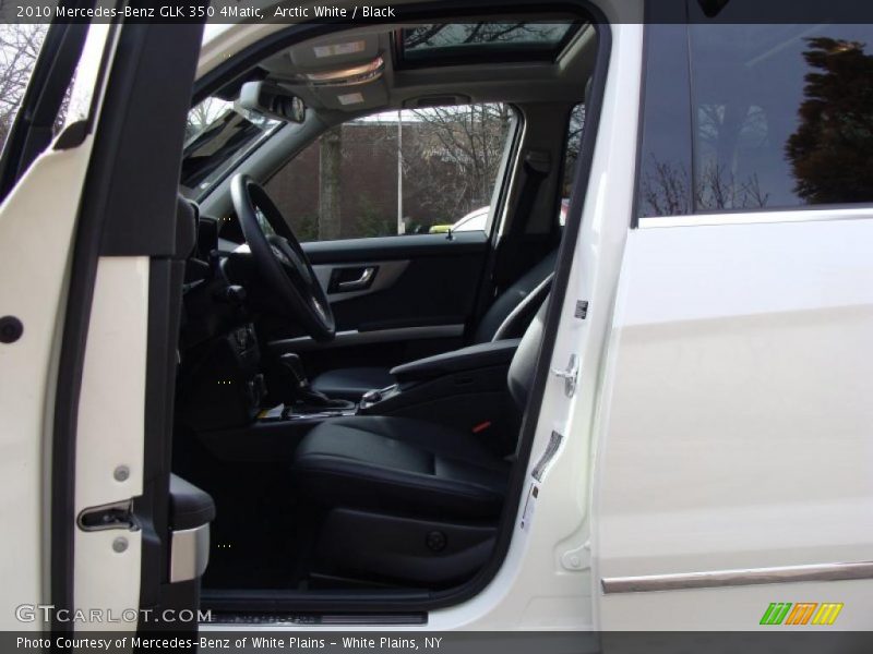 Arctic White / Black 2010 Mercedes-Benz GLK 350 4Matic