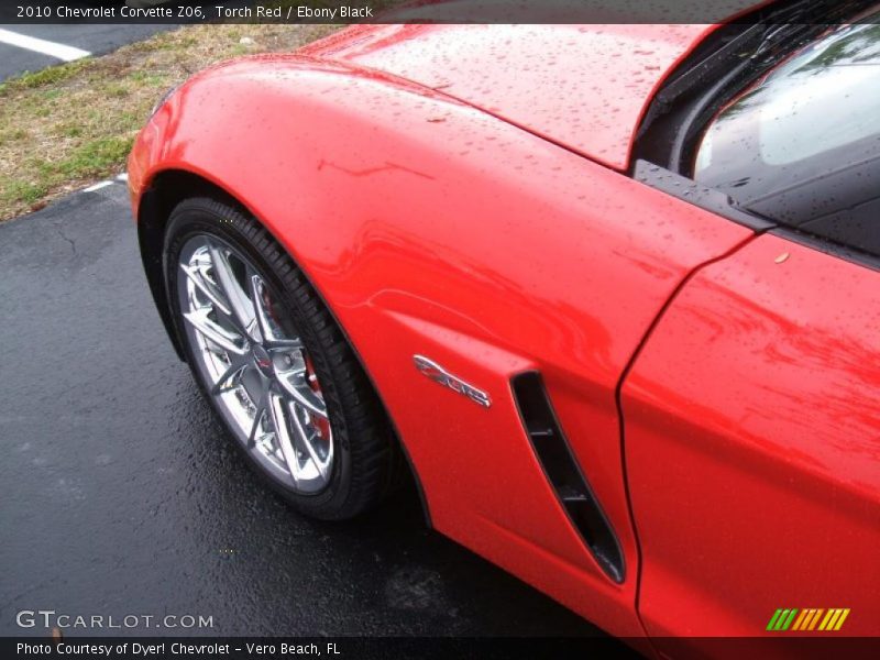 Torch Red / Ebony Black 2010 Chevrolet Corvette Z06