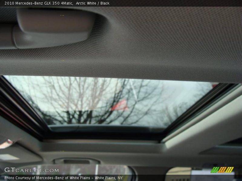 Arctic White / Black 2010 Mercedes-Benz GLK 350 4Matic