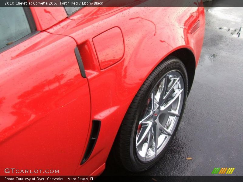 Torch Red / Ebony Black 2010 Chevrolet Corvette Z06